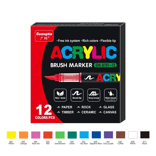 Acrylic Marker Pens (Waterproof)